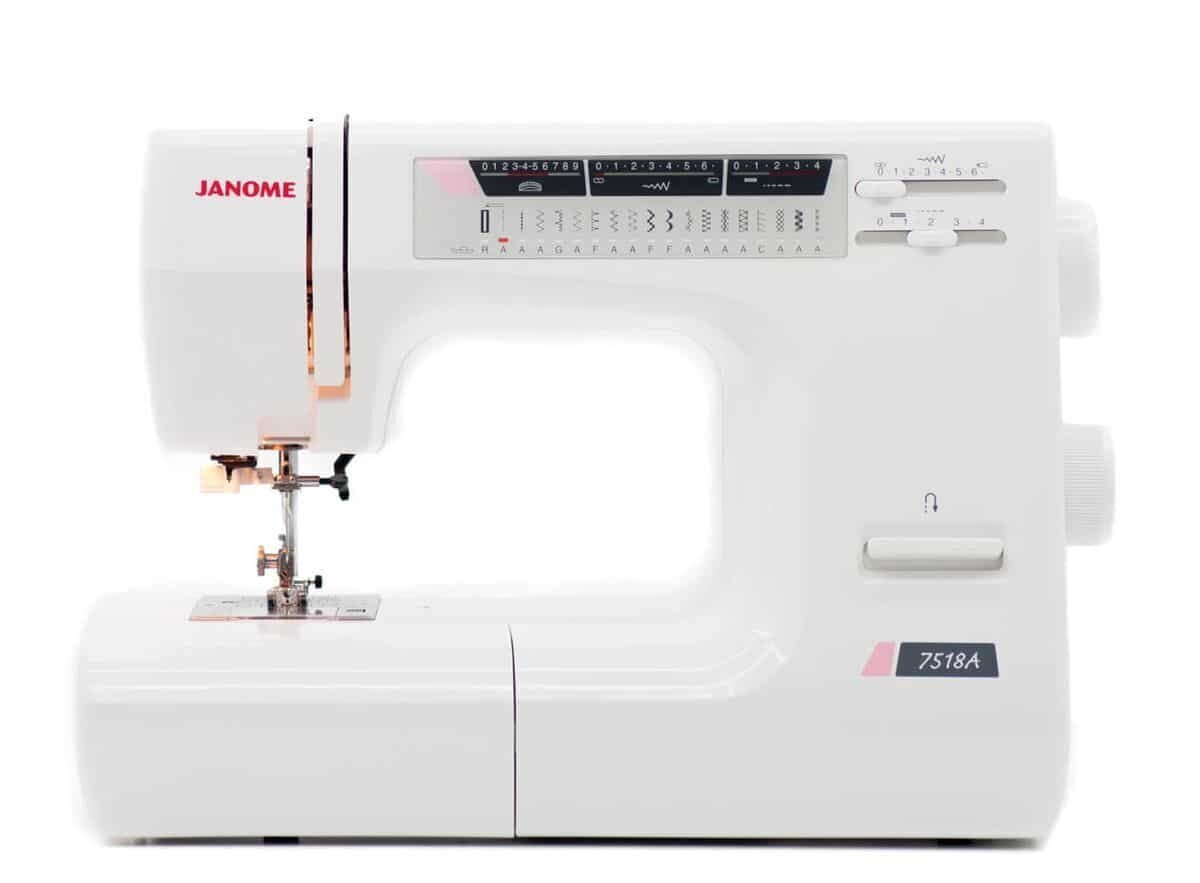 Õmblusmasin JANOME 7518A цена и информация | Tikkimis- ja õmblusmasinad | hansapost.ee