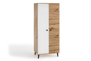 Шкаф ADRK Furniture CLE06, коричневый/белый цвет цена и информация | Шкафы | hansapost.ee