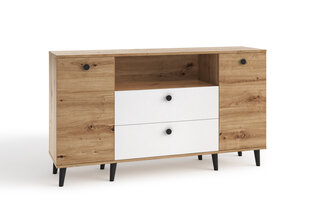 Kummut ADRK Furniture CLE03, pruun/valge цена и информация | Комоды | hansapost.ee