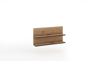 Полка ADRK Furniture POL10, коричневая цена и информация | Полки | hansapost.ee