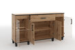 Kummut ADRK Furniture POL03, pruun цена и информация | Kummutid | hansapost.ee