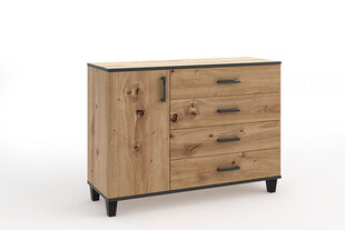 Комод ADRK Furniture POL02, коричневый цена и информация | Комоды | hansapost.ee
