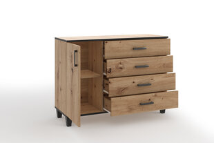 Комод ADRK Furniture POL02, коричневый цена и информация | Комоды | hansapost.ee