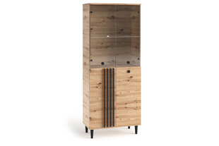 Vitriin ADRK Furniture LIV06, pruun hind ja info | Vitriinid | hansapost.ee