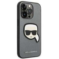 Karl Lagerfeld KLHCP14XSAPKHG для iPhone 14 Pro Max, серый цена и информация | Чехлы для телефонов | hansapost.ee