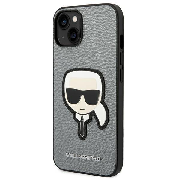 Karl Lagerfeld KLHCP14MSAPKHG iPhone 14 Plus jaoks, hall hind ja info | Telefonide kaitsekaaned ja -ümbrised | hansapost.ee