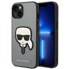 Karl Lagerfeld KLHCP14MSAPKHG iPhone 14 Plus jaoks, hall цена и информация | Чехлы для телефонов | hansapost.ee