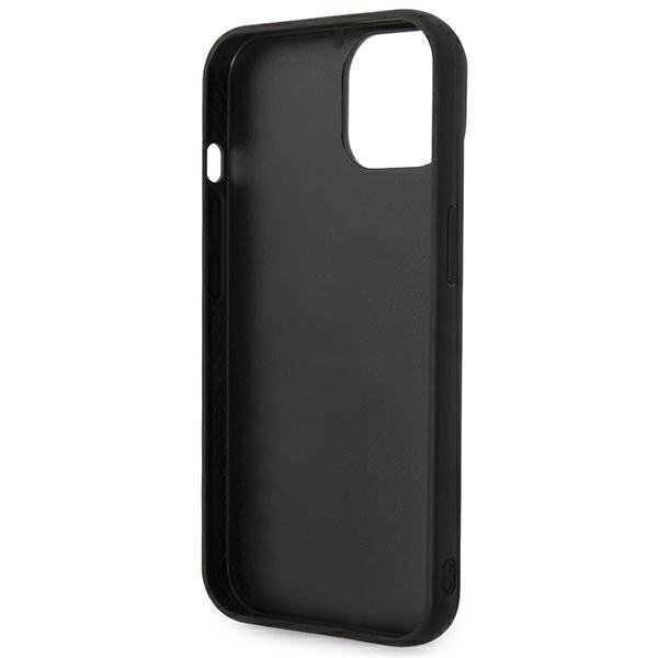 Karl Lagerfeld KLHCP14MRUPKLPK iPhone 14 Plus jaoks, must hind ja info | Telefonide kaitsekaaned ja -ümbrised | hansapost.ee