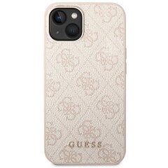 Guess GUHCP14MG4GFPI iPhone 14 Plus jaoks, roosa цена и информация | Чехлы для телефонов | hansapost.ee