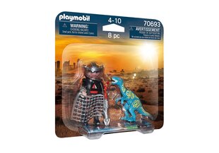 70693 PLAYMOBIL® Duo Pack Velociraptor ja dinosauruste püüdja цена и информация | Конструкторы и кубики | hansapost.ee