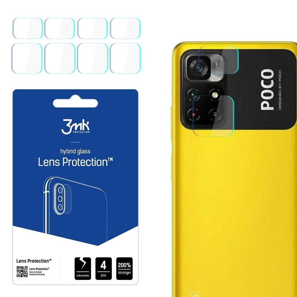 Xiaomi POCO M4 Pro 5G - 3mk Lens Protection™ hind ja info | Ekraani kaitseklaasid ja kaitsekiled | hansapost.ee