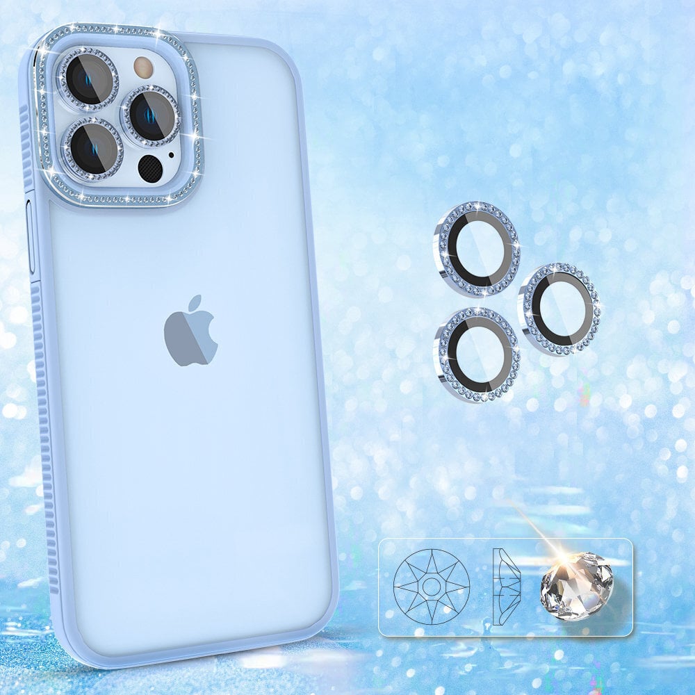 Kingxbar Sparkle Series iPhone 13 Pro jaoks, sinine hind ja info | Telefonide kaitsekaaned ja -ümbrised | hansapost.ee