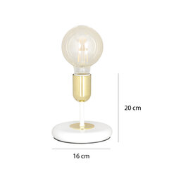 Emibig настольный светильник Juka LN1 White цена и информация | Настольные лампы | hansapost.ee