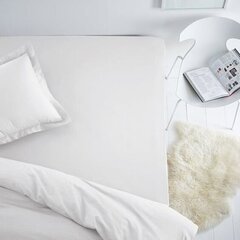 Сатиновая простыня на резинке, 90x200x25 см цена и информация | Сетки для кроватей | hansapost.ee