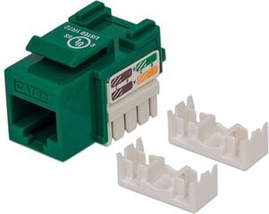 Moodul Keystone Intellinet RJ45 UTP Cat5e Punch-Down, roheline hind ja info | Juhtmed ja kaablid | hansapost.ee