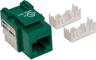 Moodul Keystone Intellinet RJ45 UTP Cat5e Punch-Down, roheline hind ja info | Juhtmed ja kaablid | hansapost.ee