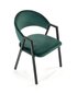 2 tooli komplekt Halmar K473, roheline hind ja info | Köögitoolid, söögitoolid | hansapost.ee