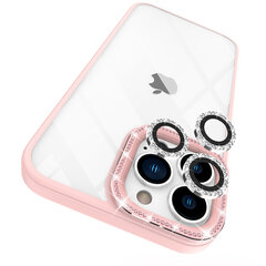 Kingxbar Sparkle Series для iPhone 13 Pro, розовый цена и информация | Чехлы для телефонов | hansapost.ee