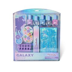Komplekt Martinelia Galaxy Dreams: küünelakk 5 tk + küüneviil + varvastevahed 2 tk + kleebiste komplektid 2 tk + kosmeetikakott hind ja info | Laste ja ema kosmeetika | hansapost.ee