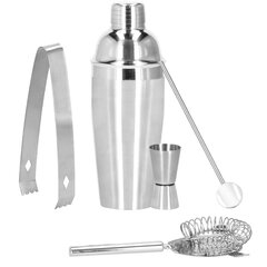 Kokteilide valmistamise komplekt ELEGANCE SET, 750ml 5tk. hind ja info | Köögitarbed | hansapost.ee