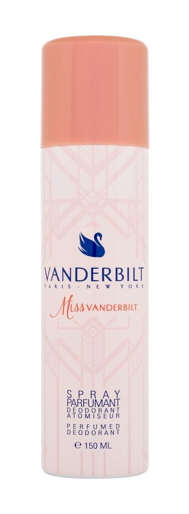 Spreideodorant naistele Gloria Vanderbilt Miss Vanderbilt, 150 ml цена и информация | Deodorandid | hansapost.ee