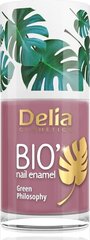 Küünelakk Delia Delia Cosmetics Bio Green Philosophy nr 627 Kiss Me, 11ml hind ja info | Küünelakid ja küünelakieemaldajad | hansapost.ee