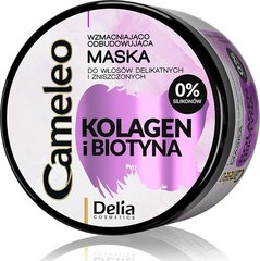 Tugevdav ja taastav mask kollageeni ja biotiiniga Delia Cameleo, 200ml hind ja info | Delia Cosmetics Parfüümid, lõhnad ja kosmeetika | hansapost.ee