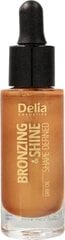 Kuivõli Delia Cosmetics Shape Defined Bronzing and Shine, 20ml hind ja info | Päikesepuudrid ja põsepunad | hansapost.ee