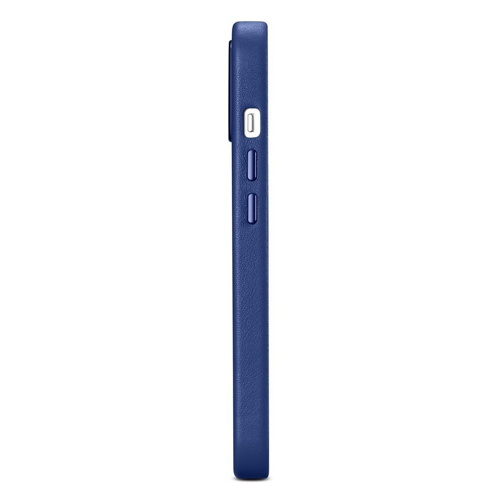 iCarer Leather iPhone 14 Plus blue (MagSafe compatible) hind ja info | Telefonide kaitsekaaned ja -ümbrised | hansapost.ee