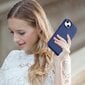 iCarer Leather iPhone 14 Plus blue (MagSafe compatible) цена и информация | Telefonide kaitsekaaned ja -ümbrised | hansapost.ee