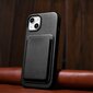 iCarer Leather iPhone 14 Plus black (MagSafe compatible) hind ja info | Telefonide kaitsekaaned ja -ümbrised | hansapost.ee