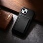 iCarer Leather iPhone 14 Plus black (MagSafe compatible) цена и информация | Telefonide kaitsekaaned ja -ümbrised | hansapost.ee