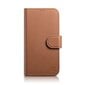 iCarer 2in1 iPhone 14 Pro Max Leather Flip Anti-RFID Brown (WMI14220728-BN) hind ja info | Telefonide kaitsekaaned ja -ümbrised | hansapost.ee