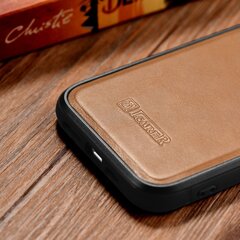 iCarer Leather iPhone 14 Pro (MagSafe compatible) brown (WMI14220718-TN) hind ja info | iCarer Mobiiltelefonid, fotokaamerad, nutiseadmed | hansapost.ee