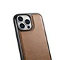 iCarer Leather iPhone 14 Pro (MagSafe compatible) brown (WMI14220718-TN) hind ja info | Telefonide kaitsekaaned ja -ümbrised | hansapost.ee