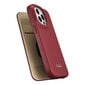 iCarer Leather iPhone 14 Pro Max Flip Magnetic MagSafe Red (WMI14220716-RD) hind ja info | Telefonide kaitsekaaned ja -ümbrised | hansapost.ee