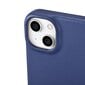 iCarer Leather iPhone 14 Plus Flip Magnetic MagSafe Blue (WMI14220715-BU) цена и информация | Telefonide kaitsekaaned ja -ümbrised | hansapost.ee