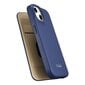 iCarer Leather iPhone 14 Plus Flip Magnetic MagSafe Blue (WMI14220715-BU) цена и информация | Telefonide kaitsekaaned ja -ümbrised | hansapost.ee