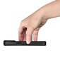 iCarer Leather iPhone 14 Plus Flip Magnetic MagSafe Black (WMI14220715-BK) hind ja info | Telefonide kaitsekaaned ja -ümbrised | hansapost.ee