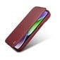 iCarer Leather iPhone 14 Pro Flip Magnetic MagSafe Red (WMI14220714-RD) цена и информация | Telefonide kaitsekaaned ja -ümbrised | hansapost.ee