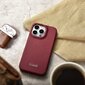 iCarer Leather iPhone 14 Pro Flip Magnetic MagSafe Red (WMI14220714-RD) цена и информация | Telefonide kaitsekaaned ja -ümbrised | hansapost.ee