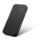 iCarer Leather iPhone 14 Pro Flip Magnetic MagSafe Black (WMI14220714-BK) hind ja info | Telefonide kaitsekaaned ja -ümbrised | hansapost.ee