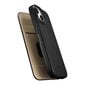 iCarer Leather iPhone 14 Plus Flip Magnetic MagSafe Black (AKI14220707-BK) цена и информация | Telefonide kaitsekaaned ja -ümbrised | hansapost.ee