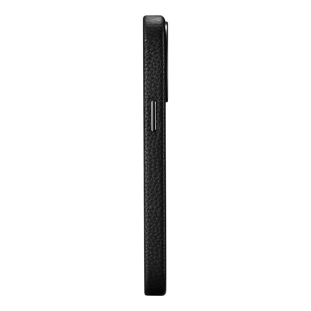 iCarer Litchi Leather iPhone 14 Pro Max Magnetic with MagSafe Black (WMI14220712-BK) цена и информация | Telefonide kaitsekaaned ja -ümbrised | hansapost.ee