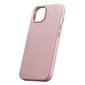 iCarer Litchi Leather iPhone 14 Plus Magnetic MagSafe pink (WMI14220711-PK) hind ja info | Telefonide kaitsekaaned ja -ümbrised | hansapost.ee