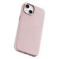 iCarer Litchi Leather iPhone 14 Plus Magnetic MagSafe pink (WMI14220711-PK) hind ja info | Telefonide kaitsekaaned ja -ümbrised | hansapost.ee