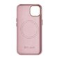 iCarer Litchi Leather iPhone 14 Plus Magnetic MagSafe pink (WMI14220711-PK) hind ja info | Telefonide kaitsekaaned ja -ümbrised | hansapost.ee