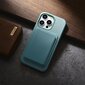 iCarer Litchi Leather iPhone 14 Pro Magnetic MagSafe Green (WMI14220710-GN) price and information | Telefonide kaitsekaaned ja -ümbrised | hansapost.ee