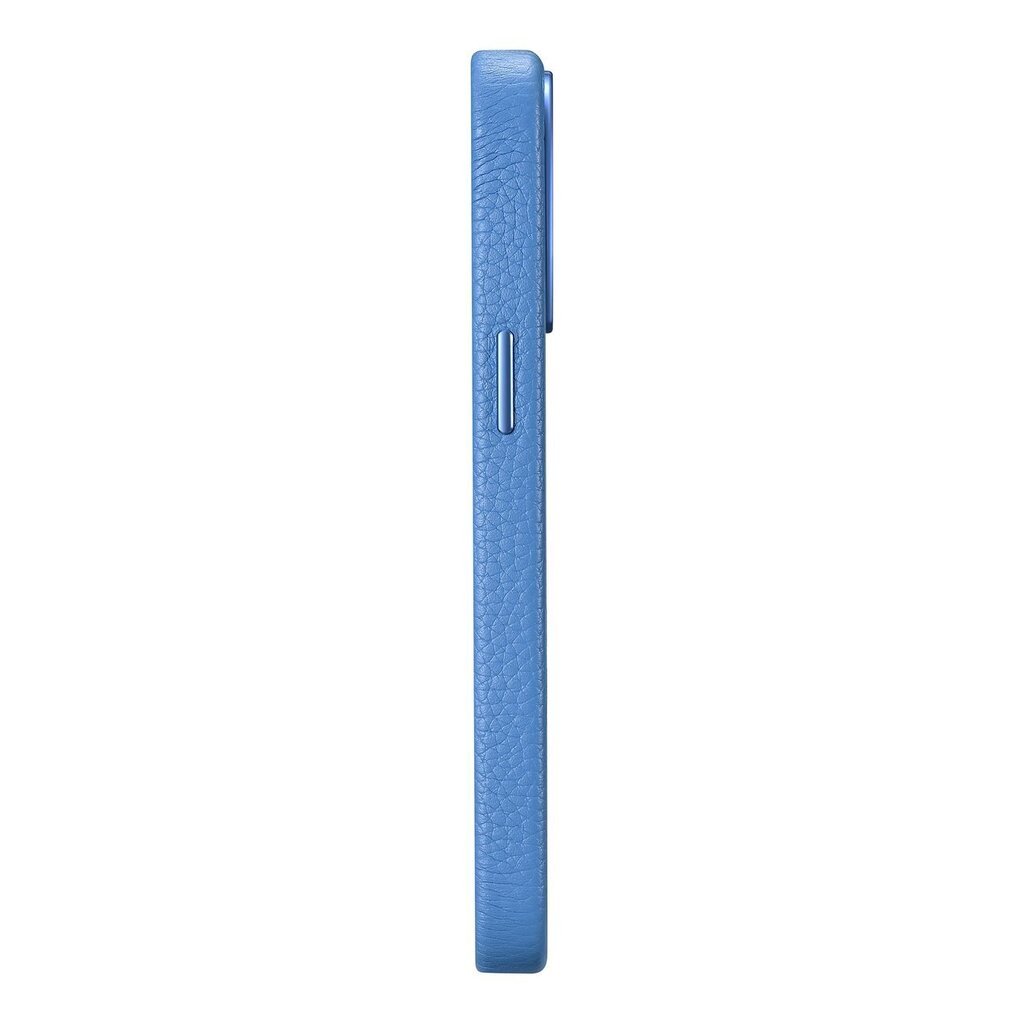 iCarer Litchi Leather iPhone 14 Pro Magnetic MagSafe Light Blue (WMI14220710-LB) hind ja info | Telefonide kaitsekaaned ja -ümbrised | hansapost.ee