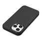 iCarer Litchi Leather iPhone 14 Pro Magnetic MagSafe Black (WMI14220710-BK) цена и информация | Telefonide kaitsekaaned ja -ümbrised | hansapost.ee